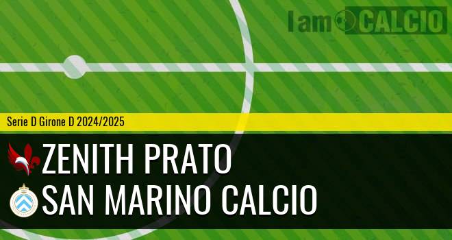 Zenith Prato - San Marino Calcio