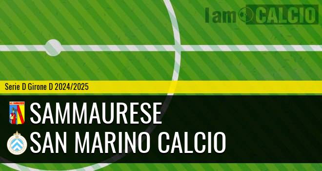 Sammaurese - San Marino Calcio