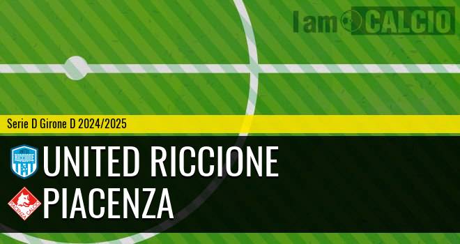 United Riccione - Piacenza