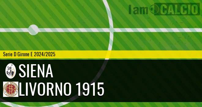 Siena - Livorno 1915