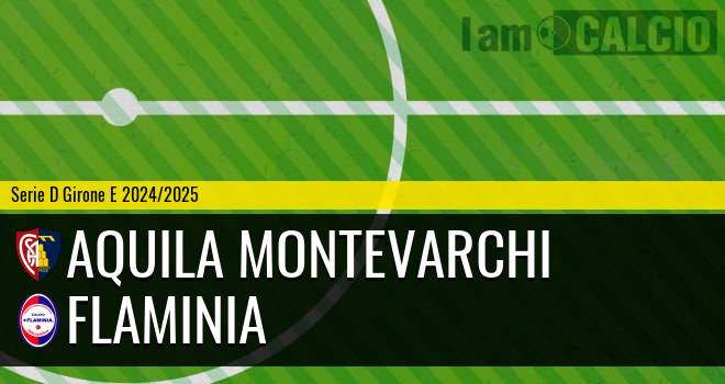 Aquila Montevarchi - Flaminia