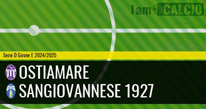 Ostiamare - Sangiovannese 1927