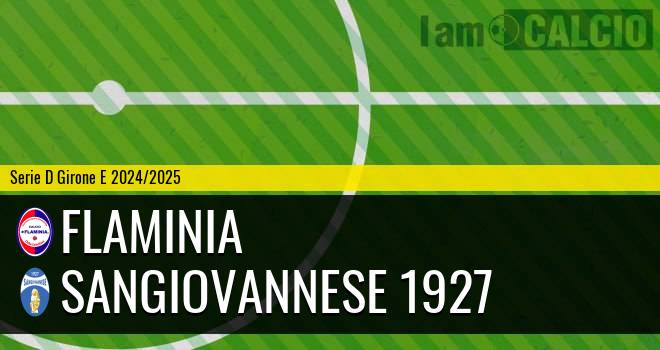 Flaminia - Sangiovannese 1927