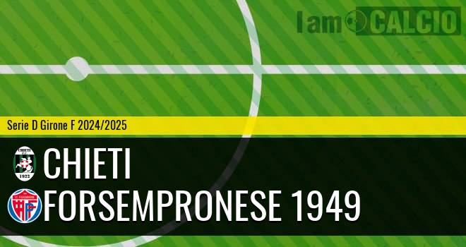 Chieti - Forsempronese 1949