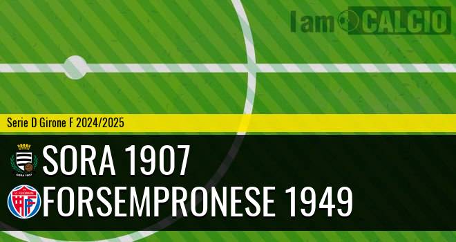 Sora 1907 - Forsempronese 1949