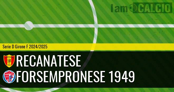 Recanatese - Forsempronese 1949