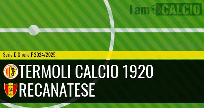 Termoli Calcio 1920 - Recanatese