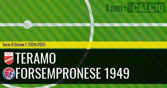 Teramo - Forsempronese 1949