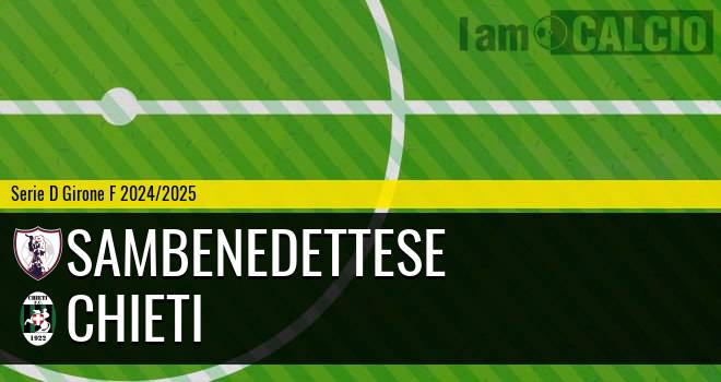 Sambenedettese - Chieti