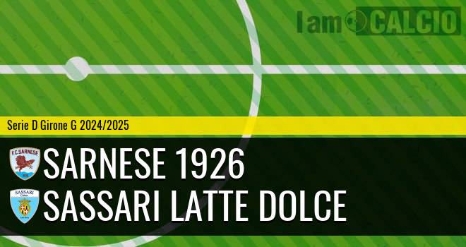 Sarnese 1926 - Sassari Latte Dolce