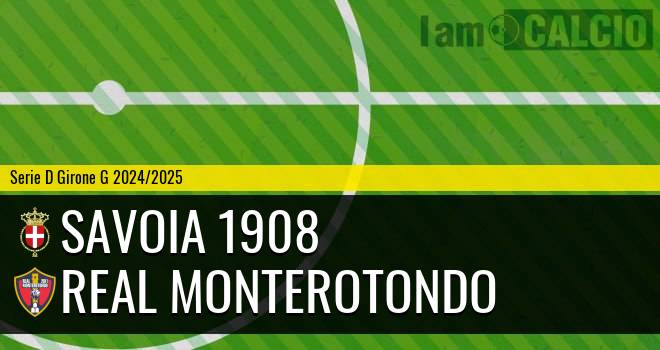 Savoia 1908 - Real Monterotondo