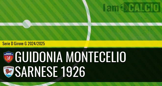 Guidonia Montecelio - Sarnese 1926