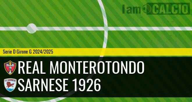 Real Monterotondo - Sarnese 1926