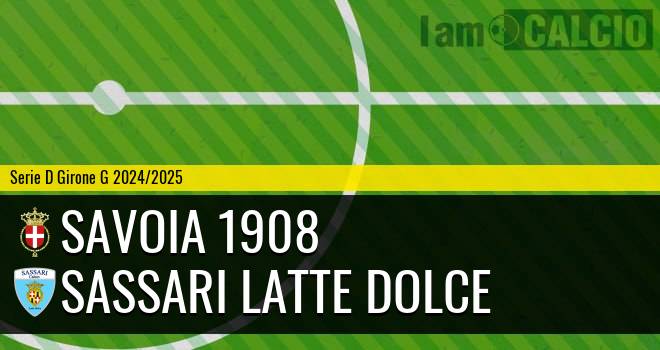 Savoia 1908 - Sassari Latte Dolce