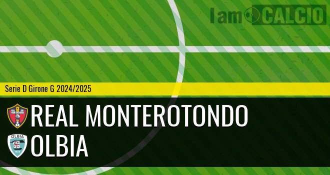 Real Monterotondo - Olbia