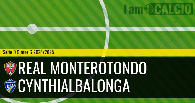 Real Monterotondo - Cynthialbalonga