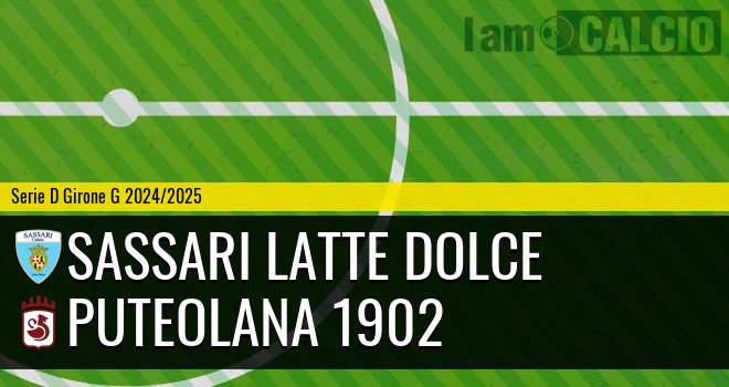 Sassari Latte Dolce - Puteolana 1902