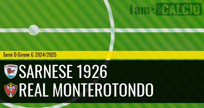 Sarnese 1926 - Real Monterotondo