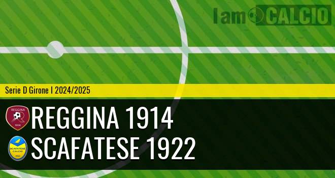 Reggina 1914 - Scafatese