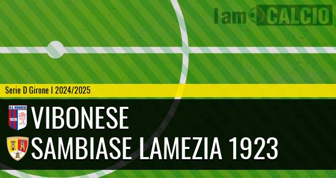 Vibonese - Sambiase Lamezia 1923