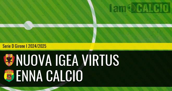 Nuova Igea Virtus - Enna Calcio