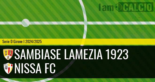 Sambiase Lamezia 1923 - Nissa FC