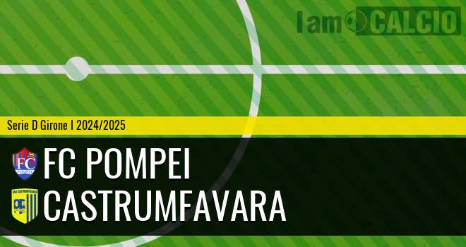 FC Pompei - CastrumFavara