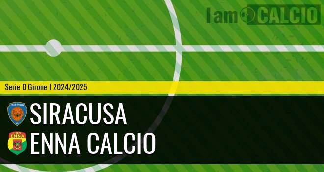 Siracusa - Enna Calcio