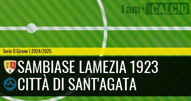 Sambiase Lamezia 1923 - Città di Sant'Agata