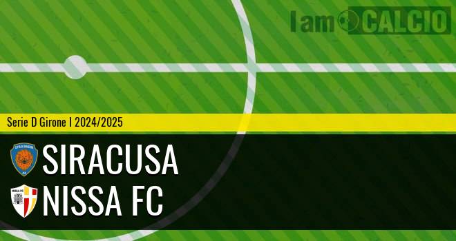 Siracusa - Nissa FC