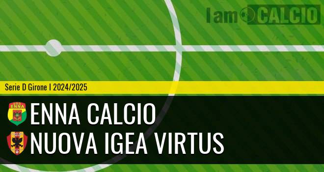 Enna Calcio - Nuova Igea Virtus