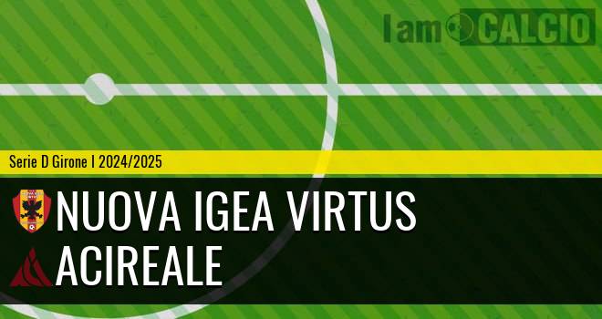 Nuova Igea Virtus - Acireale