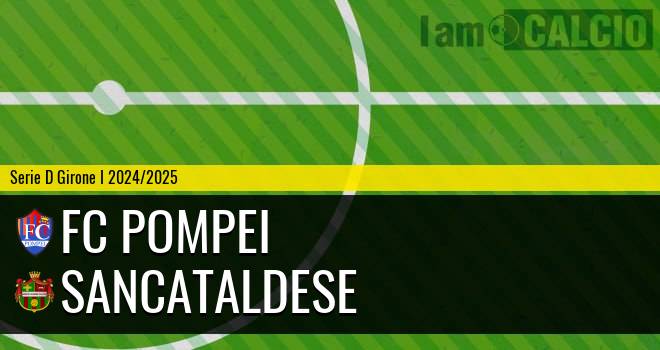 FC Pompei - Sancataldese