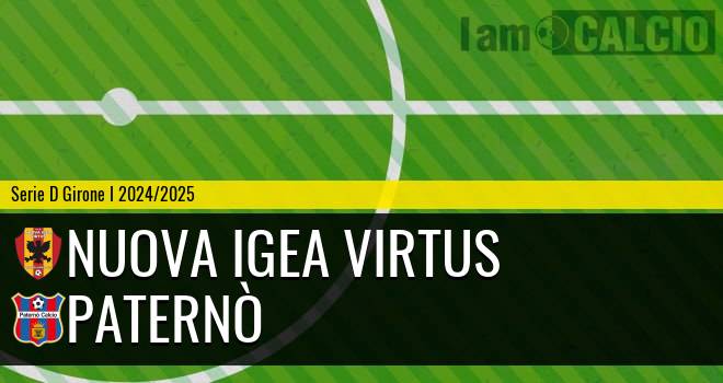 Nuova Igea Virtus - Paternò