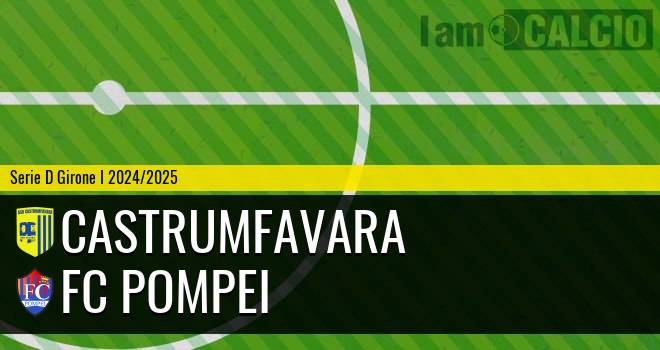 CastrumFavara - FC Pompei