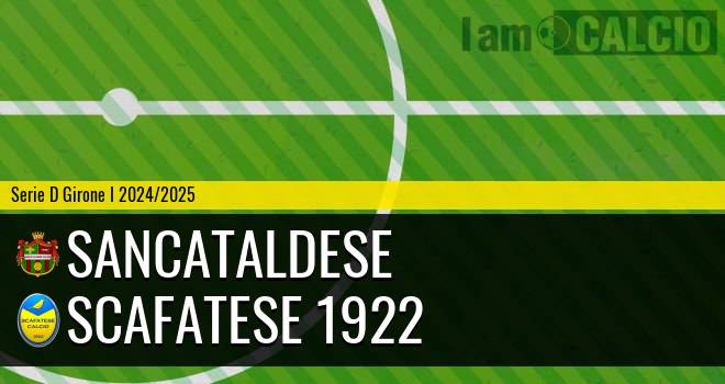 Sancataldese - Scafatese