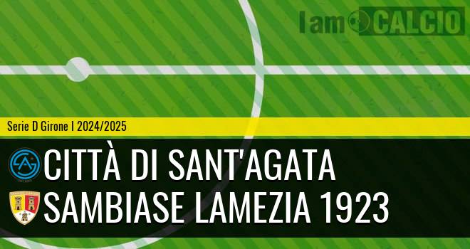 Città di Sant'Agata - Sambiase Lamezia 1923