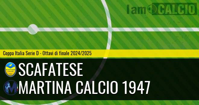 Scafatese - Martina Calcio 1947