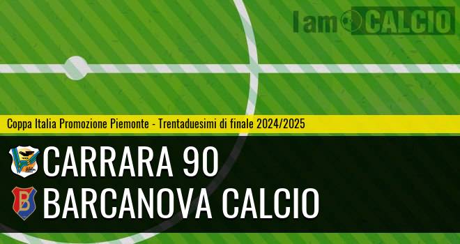 Carrara 90 - Barcanova Calcio