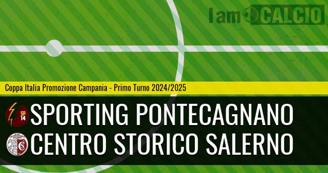 Sporting Pontecagnano - Centro Storico Salerno