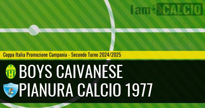 Boys Caivanese - Pianura Calcio 1977