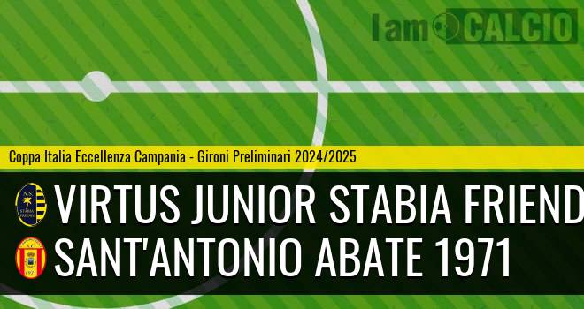 Virtus Junior Stabia Friends - Sant'Antonio Abate 1971