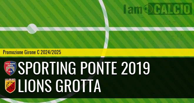 Sporting Ponte 2019 - Lions Grotta