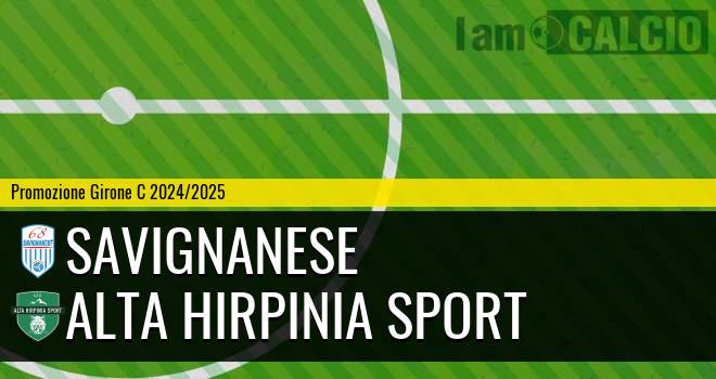 Savignanese - Alta Hirpinia Sport