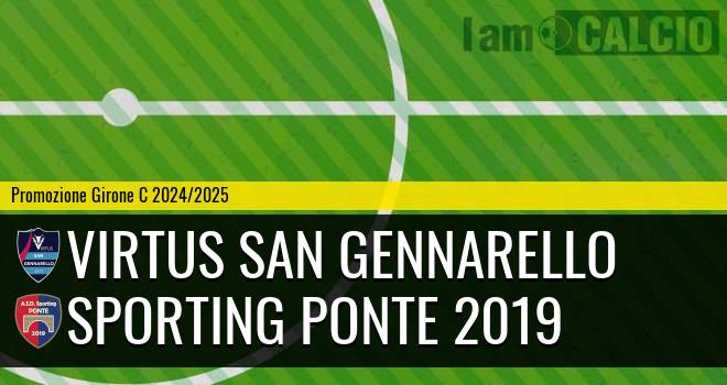 Virtus San Gennarello - Sporting Ponte 2019