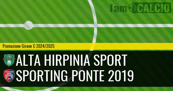 Alta Hirpinia Sport - Sporting Ponte 2019