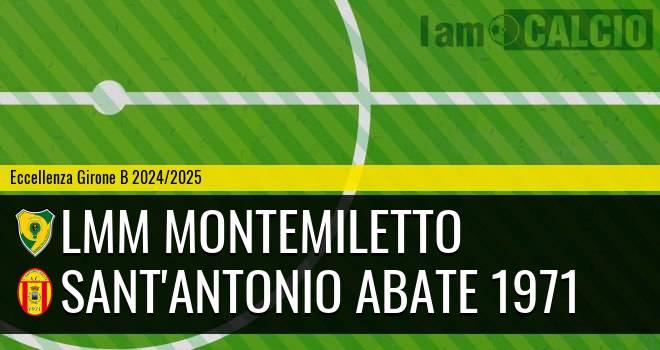 LMM Montemiletto - Sant'Antonio Abate 1971