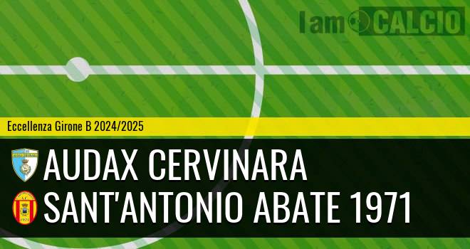 Audax Cervinara - Sant'Antonio Abate 1971