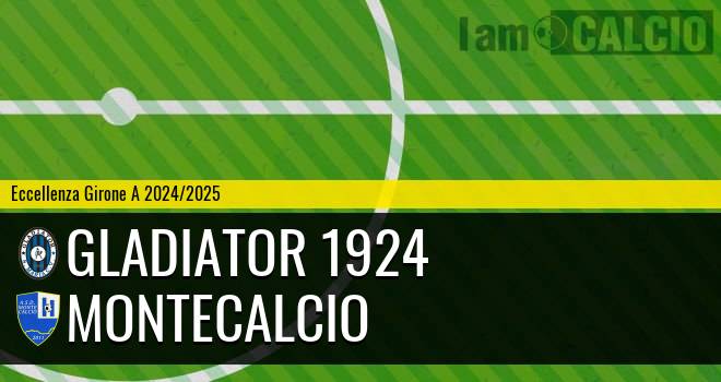 Gladiator 1924 - Montecalcio