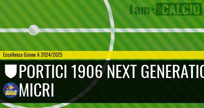 Portici 1906 Next Generation - Micri